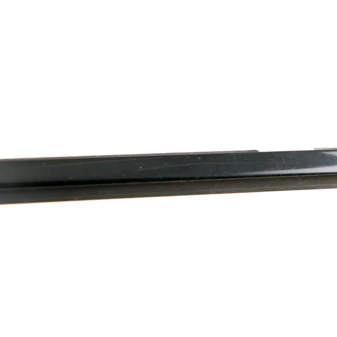 BMW E91 Outer Weatherstrip Rear Left Door N/S High Gloss Black