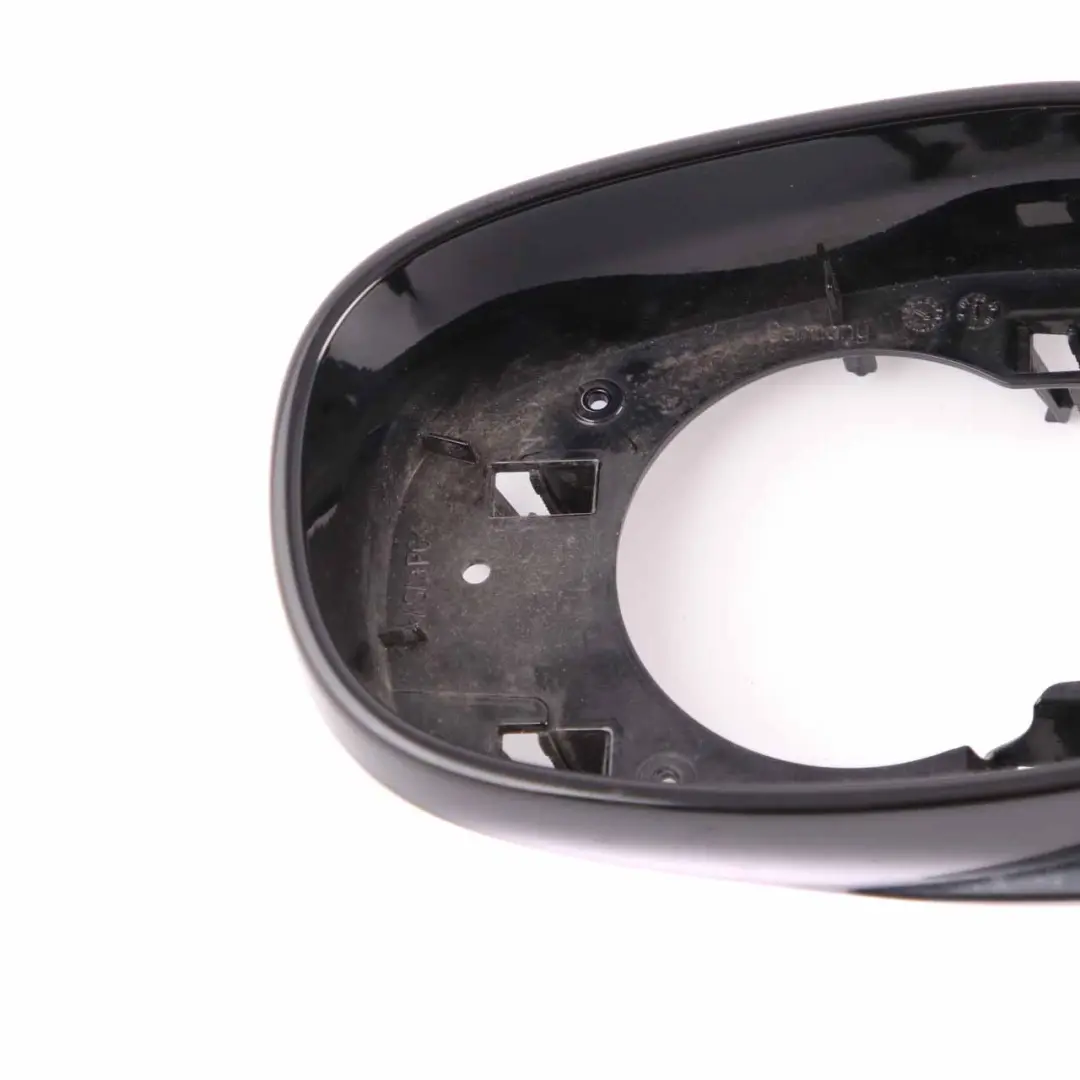 Espejo Retrovisor BMW E81 E87 E90 LCI Alto Brillo Anillo de Soporte Izquierdo