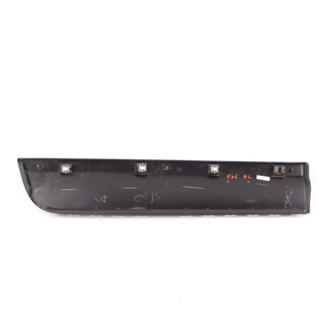 BMW X3 F25 Moulding Trim Rocker Panel Strip Cover Rear Left N/S 7220611