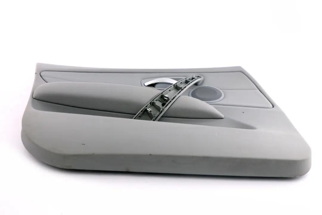 BMW 1 Series E87 LCI Front Left N/S Door Card Trim Panel Grey Leather