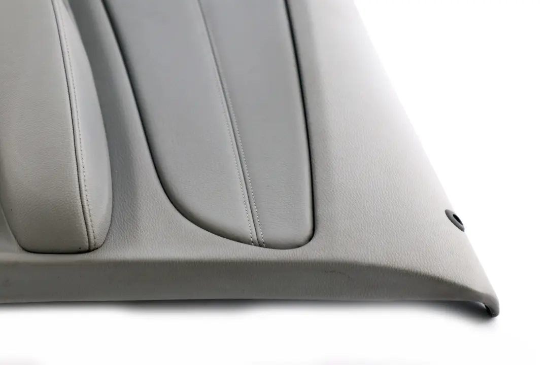 BMW 1 Series E87 LCI Front Right O/S Door Card Trim Panel Grey Leather
