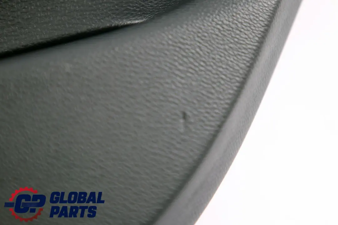 BMW E87 LCI Rear Right O/S Door Card Trim Panel Black Leather 7224354