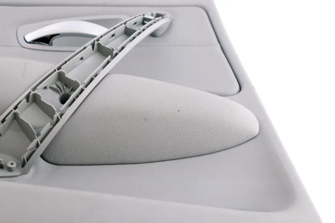 BMW 1 Series E87 LCI Rear Left N/S Door Card Trim Panel Grey Leather