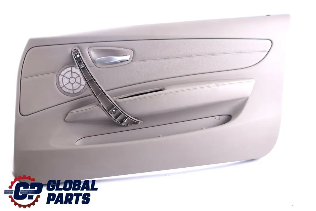 BMW E88 Convertible Front Right O/S Trim Panel Door Card Leather Boston Beige