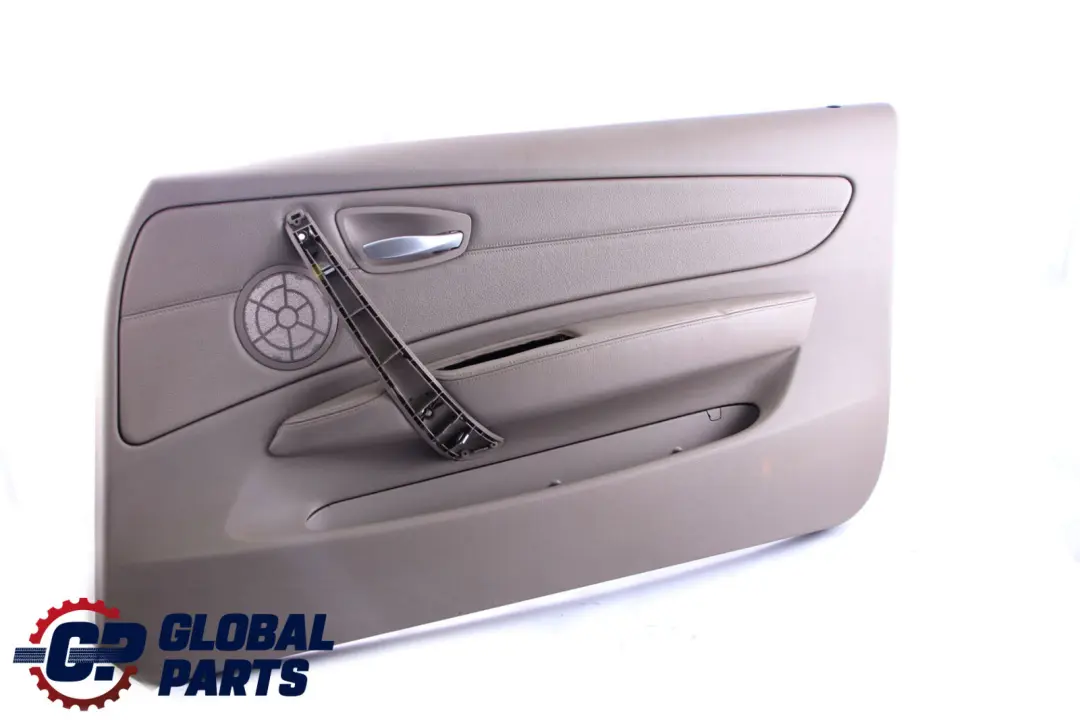 BMW E88 Convertible Front Right O/S Trim Panel Door Card Leather Boston Beige