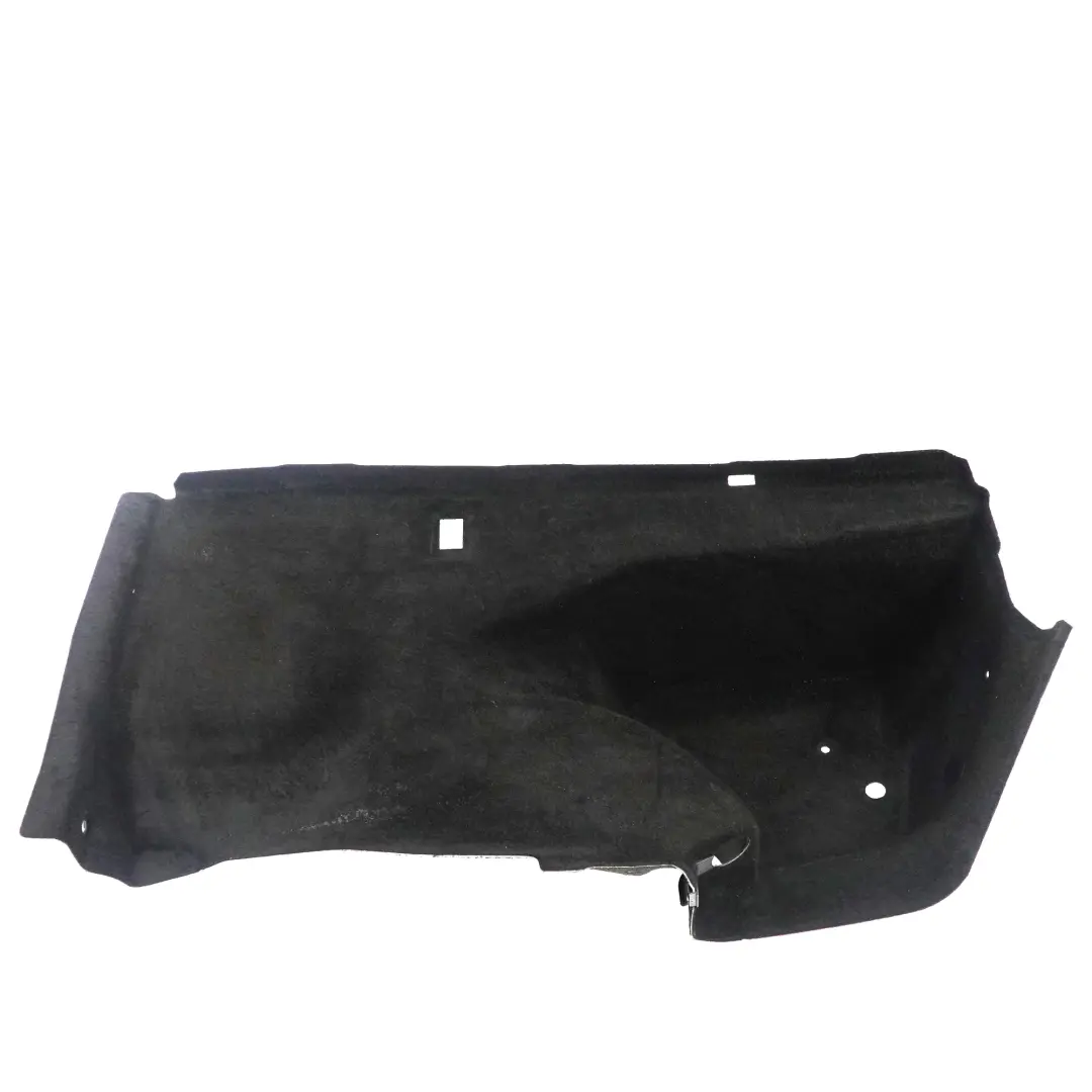 Panneau latéral du coffre BMW F13 Cache garniture arrière gauche 7224863