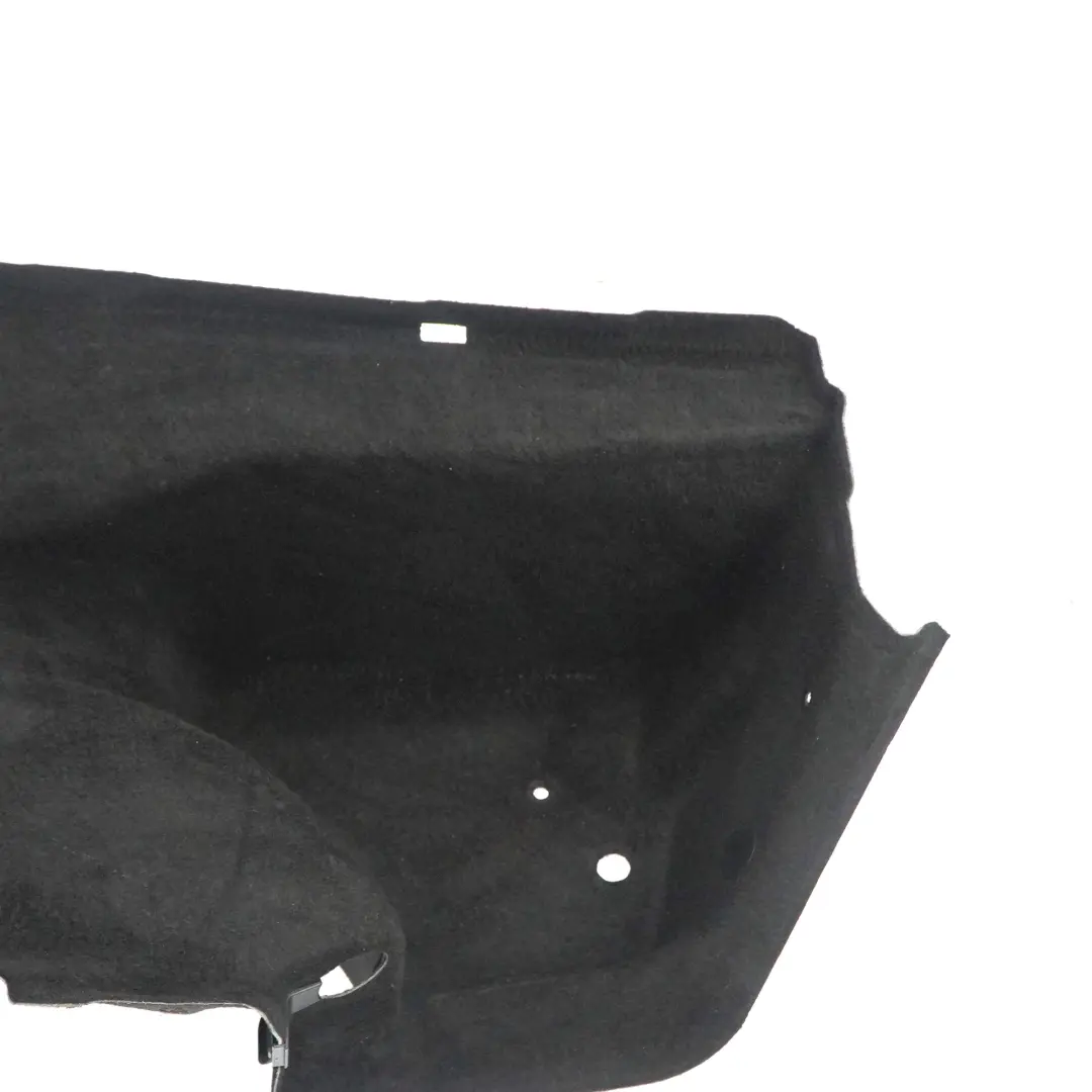 Panneau latéral du coffre BMW F13 Cache garniture arrière gauche 7224863