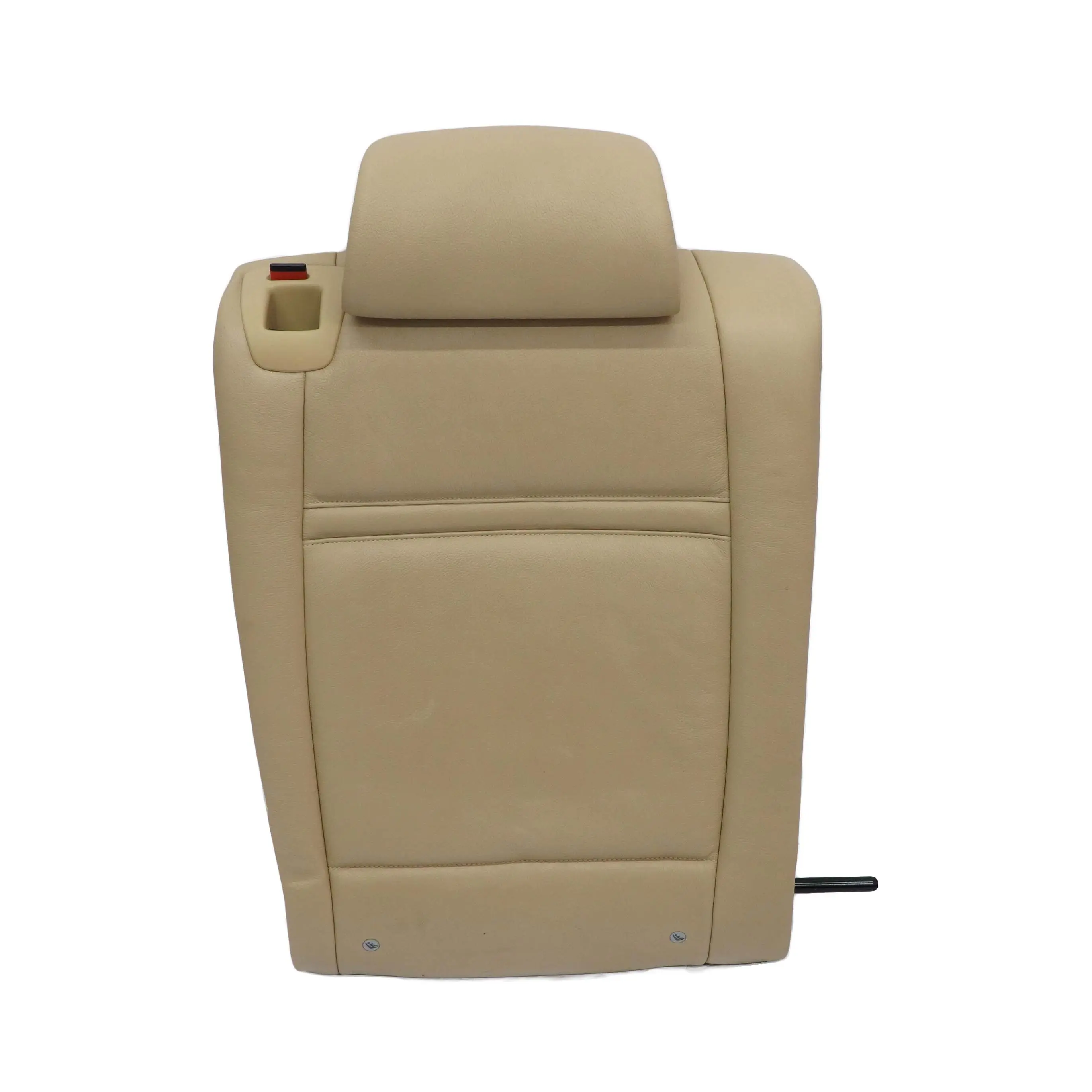 BMW X5 E70 Asiento Trasero Derecho Apoyabrazos Cuero Beige Nevada