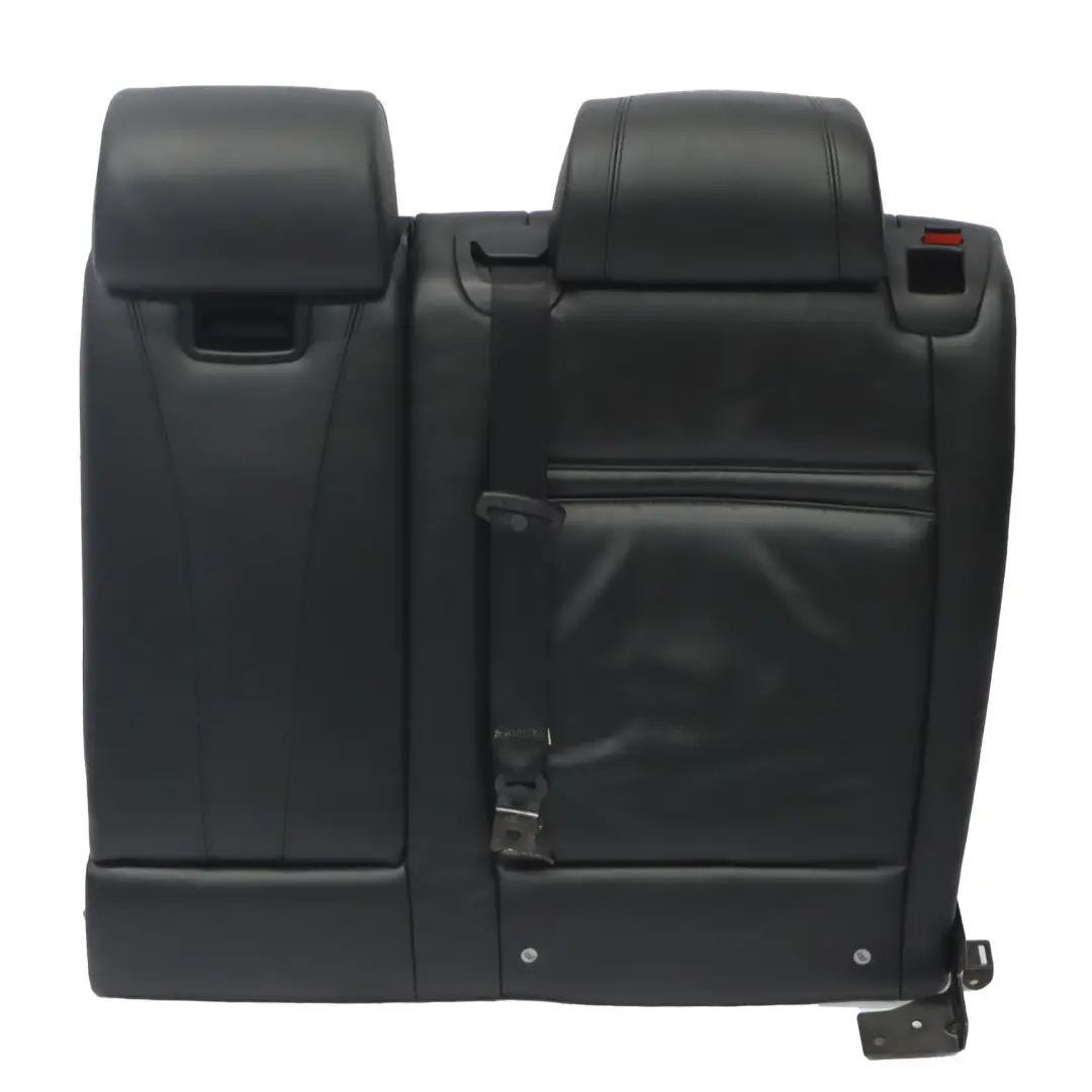 BMW X5 E70 Respaldo Asiento Trasero Izquierdo Funda Cuero Negro Nappa