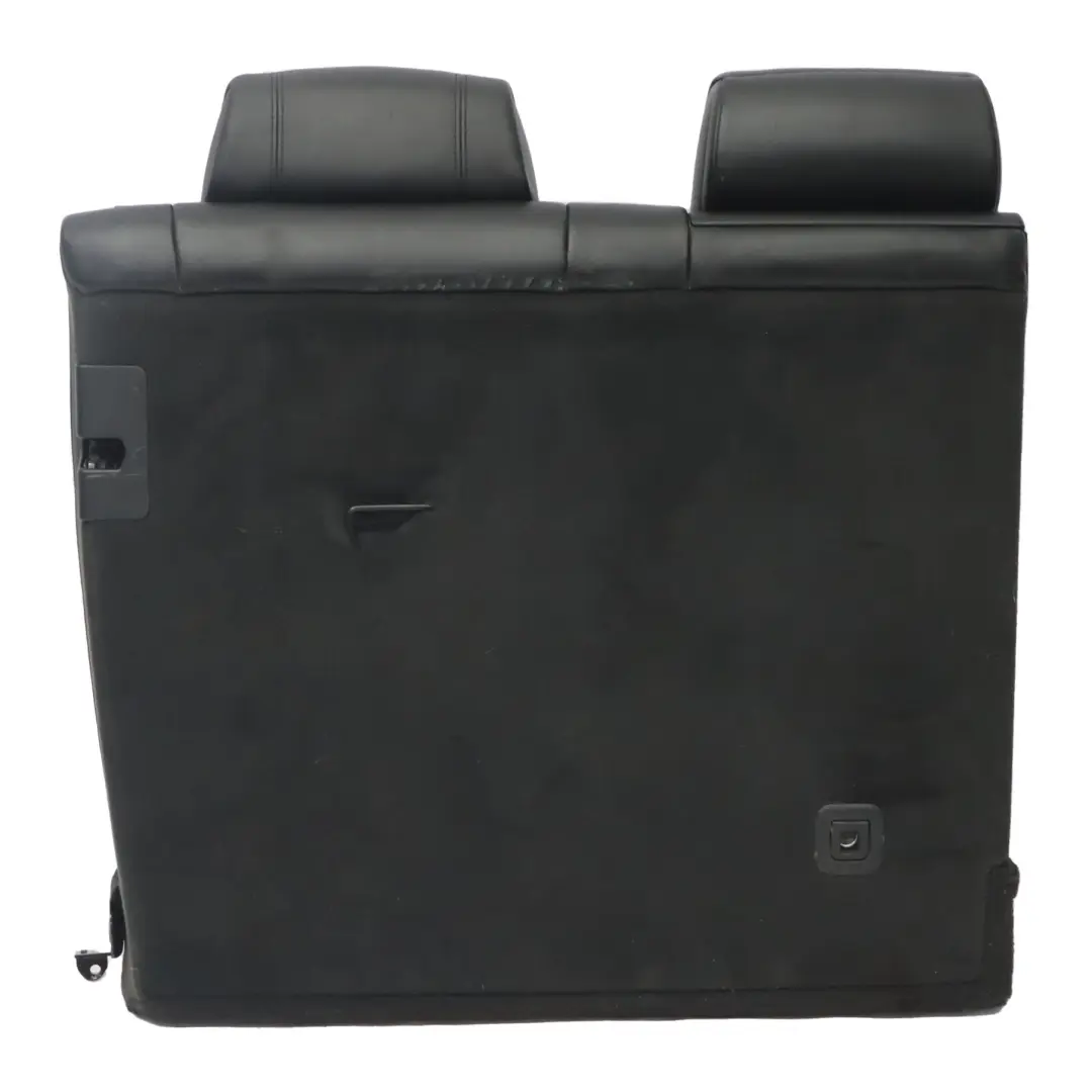 BMW X5 E70 Respaldo Asiento Trasero Izquierdo Funda Cuero Negro Nappa