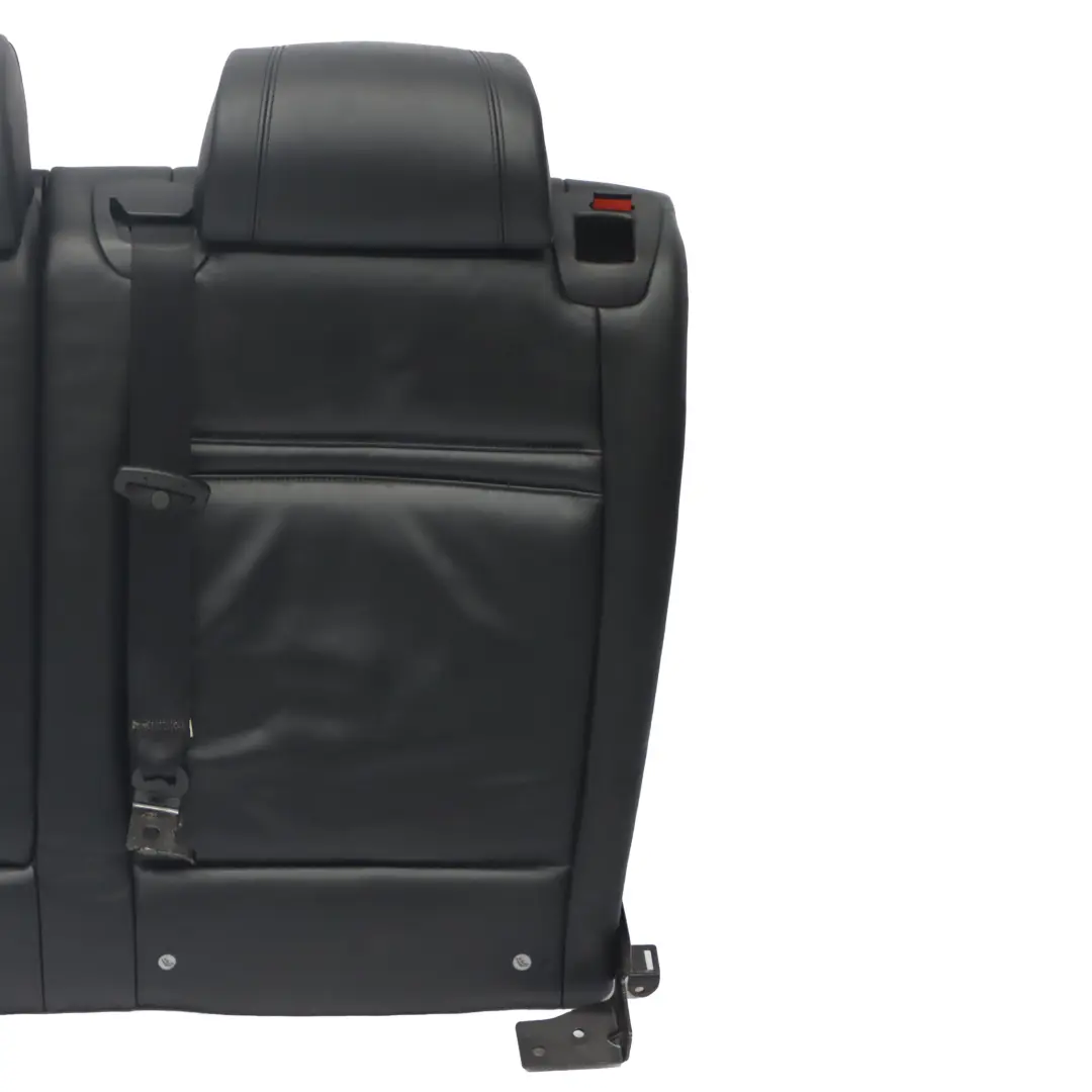 BMW X5 E70 Respaldo Asiento Trasero Izquierdo Funda Cuero Negro Nappa