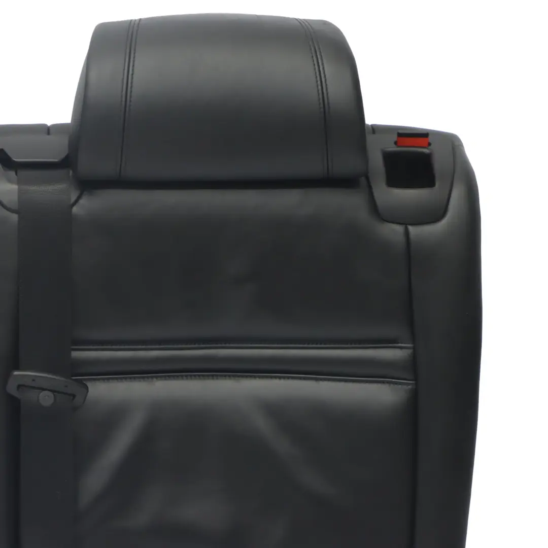 BMW X5 E70 Respaldo Asiento Trasero Izquierdo Funda Cuero Negro Nappa