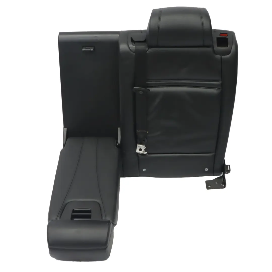 BMW X5 E70 Respaldo Asiento Trasero Izquierdo Funda Cuero Negro Nappa