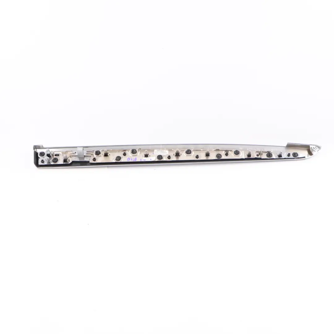 BMW F10 F11 Interior Rear Right Door Cover Handle Trim Strip Aluminium 7225524