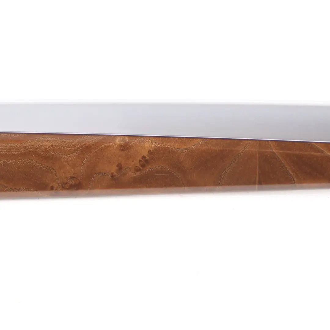 Door Strip BMW F10 F11 Decor Trim Rear Left N/S Cover Fine Wood Grain 7225527