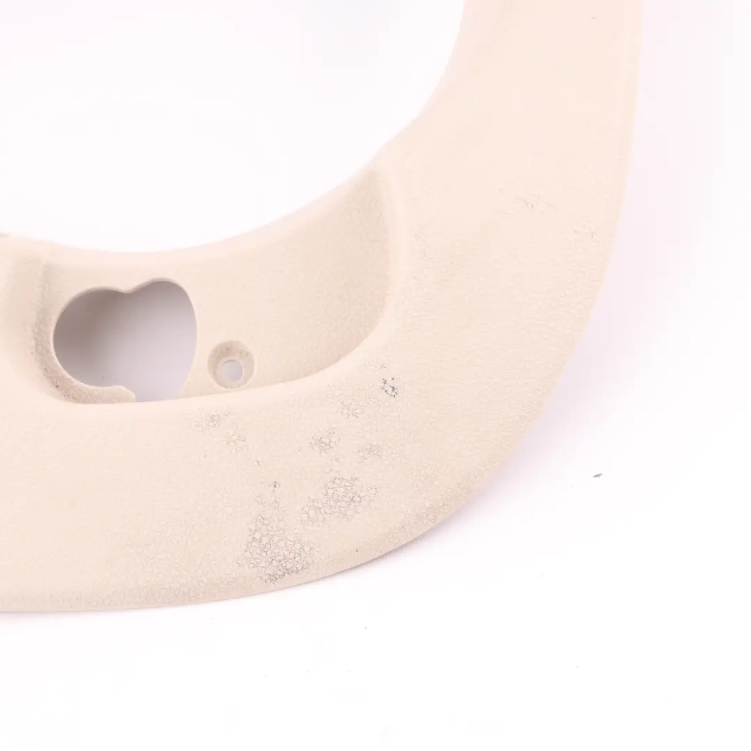 Trim Cover BMW F12 Front Seat Right O/S Trim Panel Elfenbein Weiss 7225592