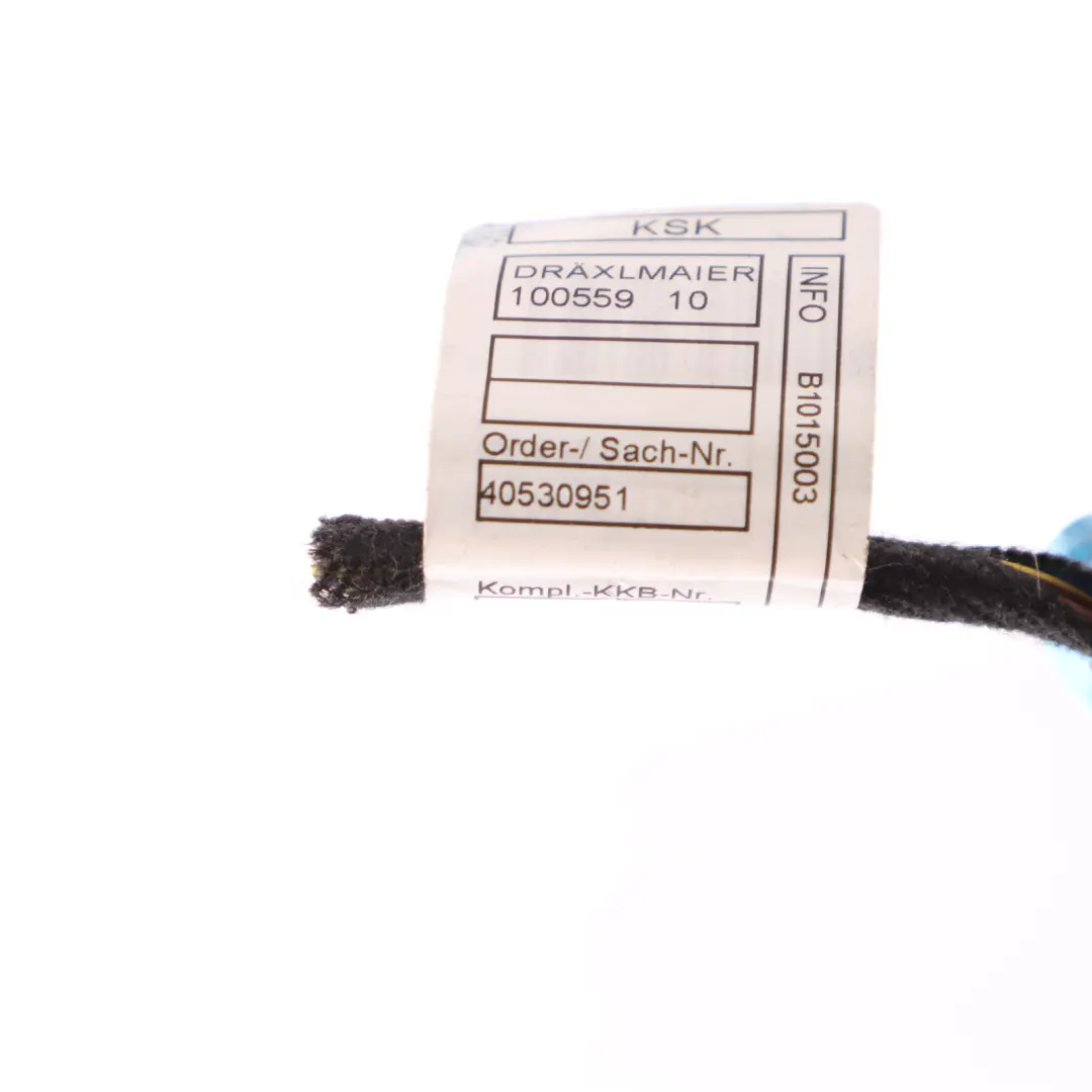 Cable de luz trasera BMW X5 E70 Lámpara LED Mazo de cables 7227789