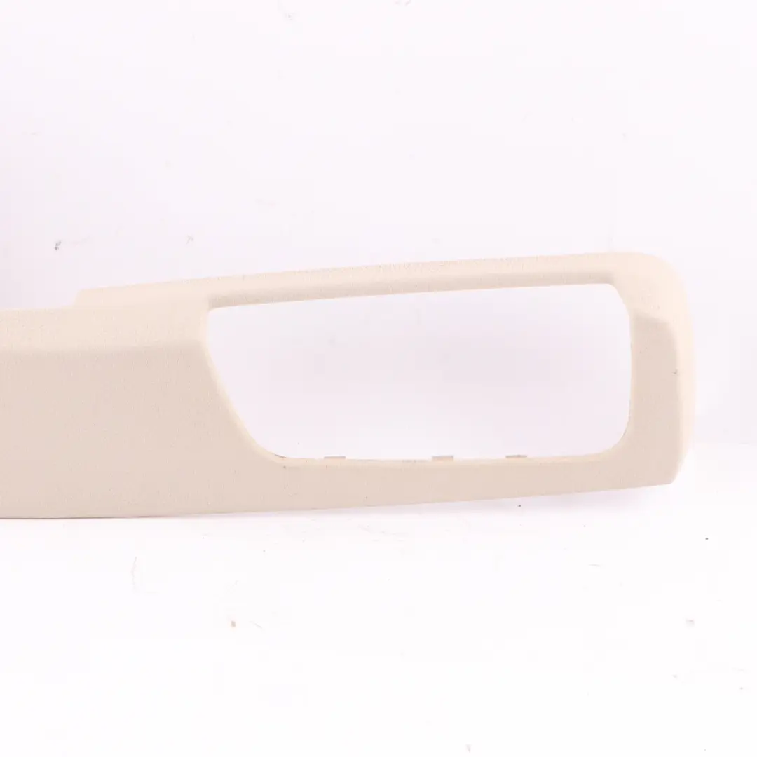 Seat Panel BMW F12 Front Right O/S Seat Outer Lower Trim Elfenbeinweiss 7228290