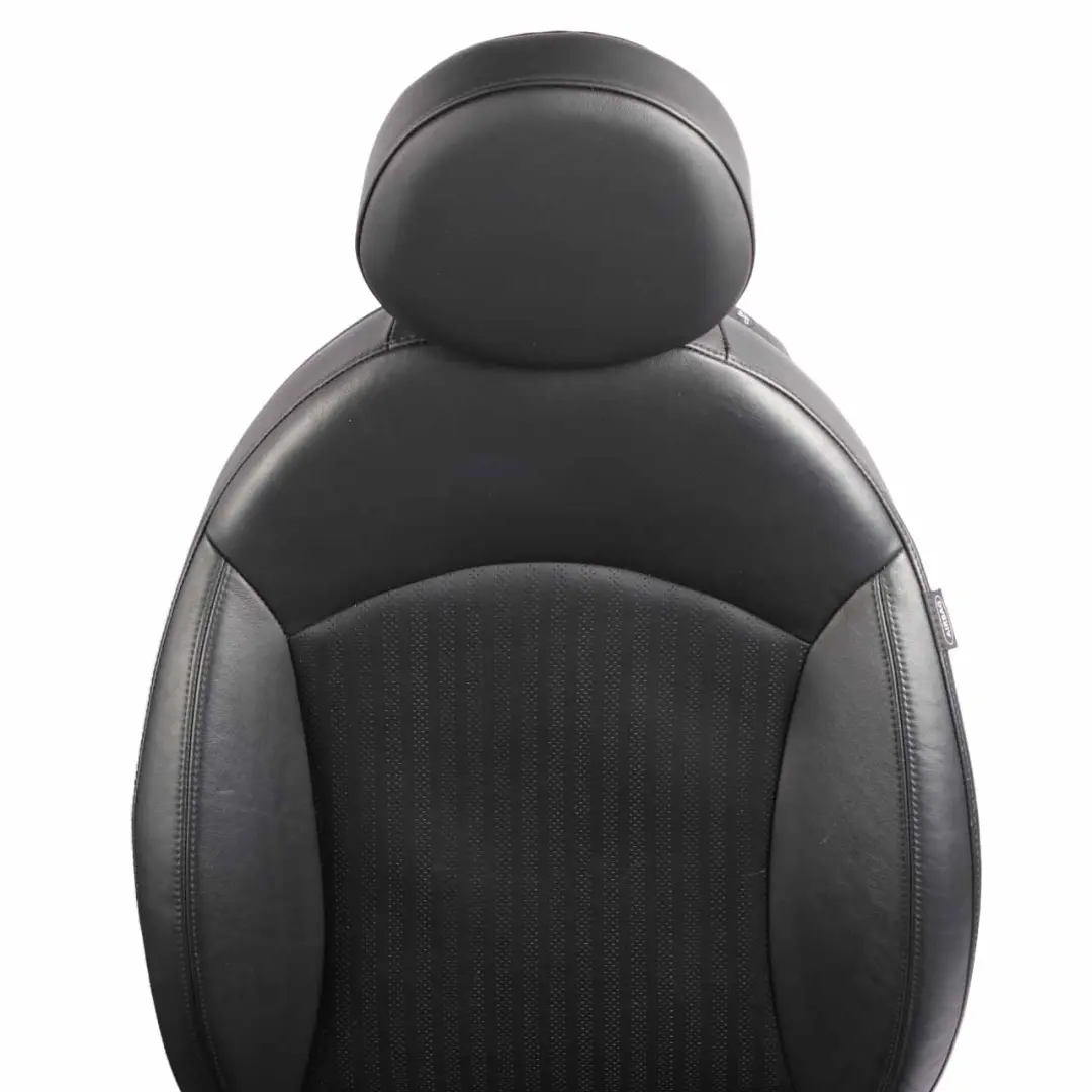 Seats Leather Mini R56 Cooper One Heated Sport Full Black Set Seat Front Rear