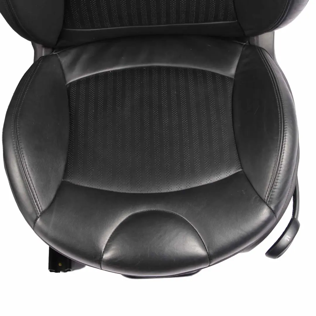 Seats Leather Mini R56 Cooper One Heated Sport Full Black Set Seat Front Rear