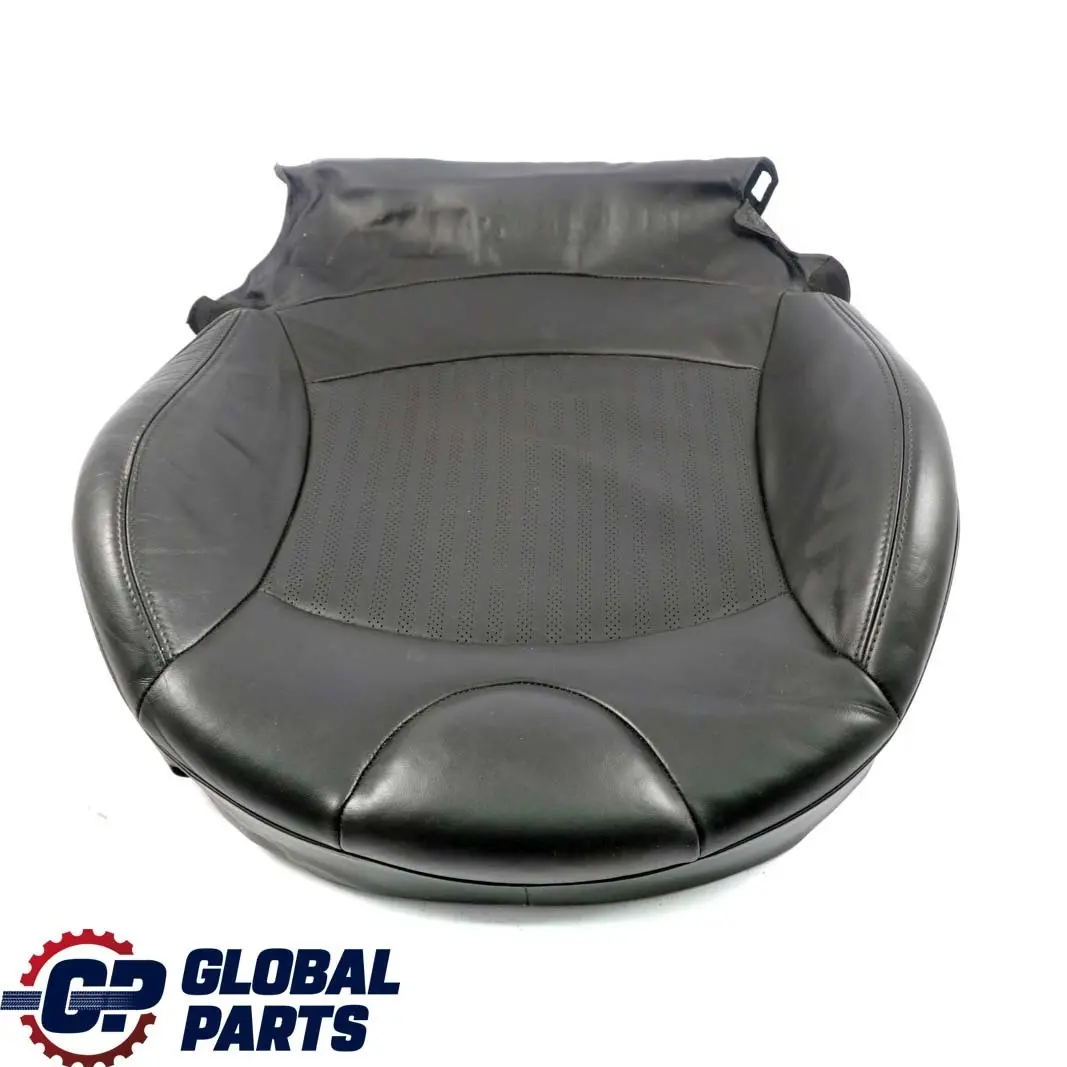 Mini Cooper R55 R56 R57 R58 Front Right Seat O/S Cover Black Leather Punch