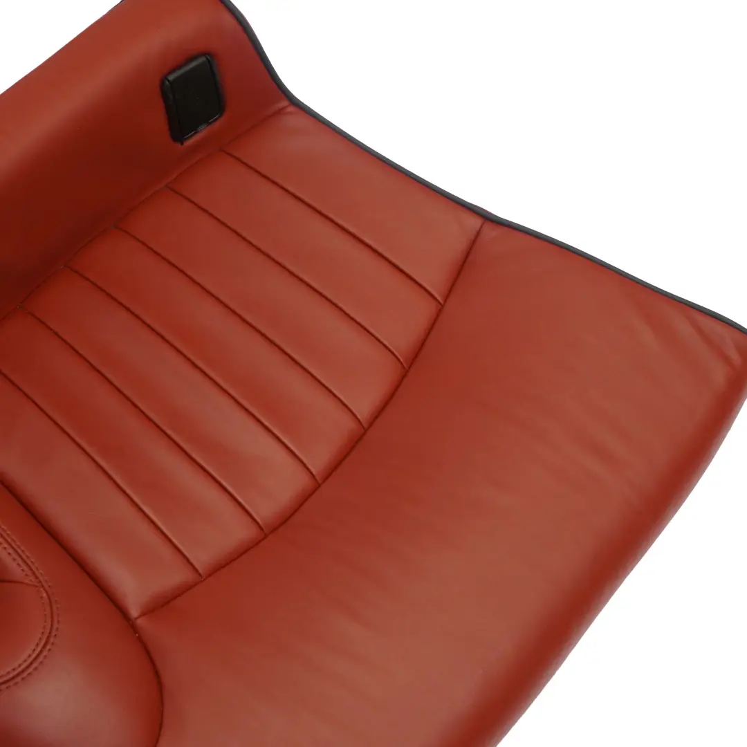 Mini R56 R57 Asiento trasero Banco Sofa Sofa De cuero Salon Rojo madera roja