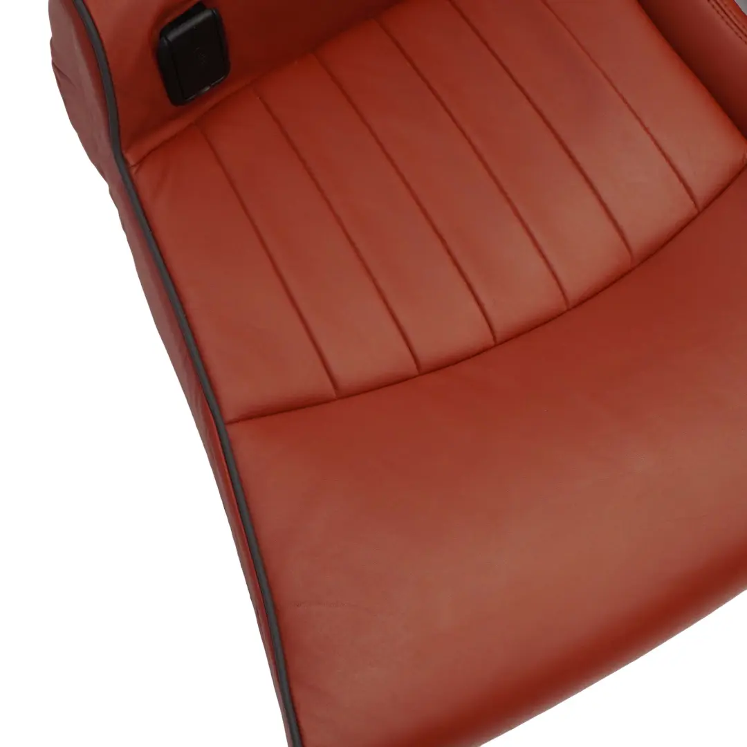 Mini R56 R57 Asiento trasero Banco Sofa Sofa De cuero Salon Rojo madera roja