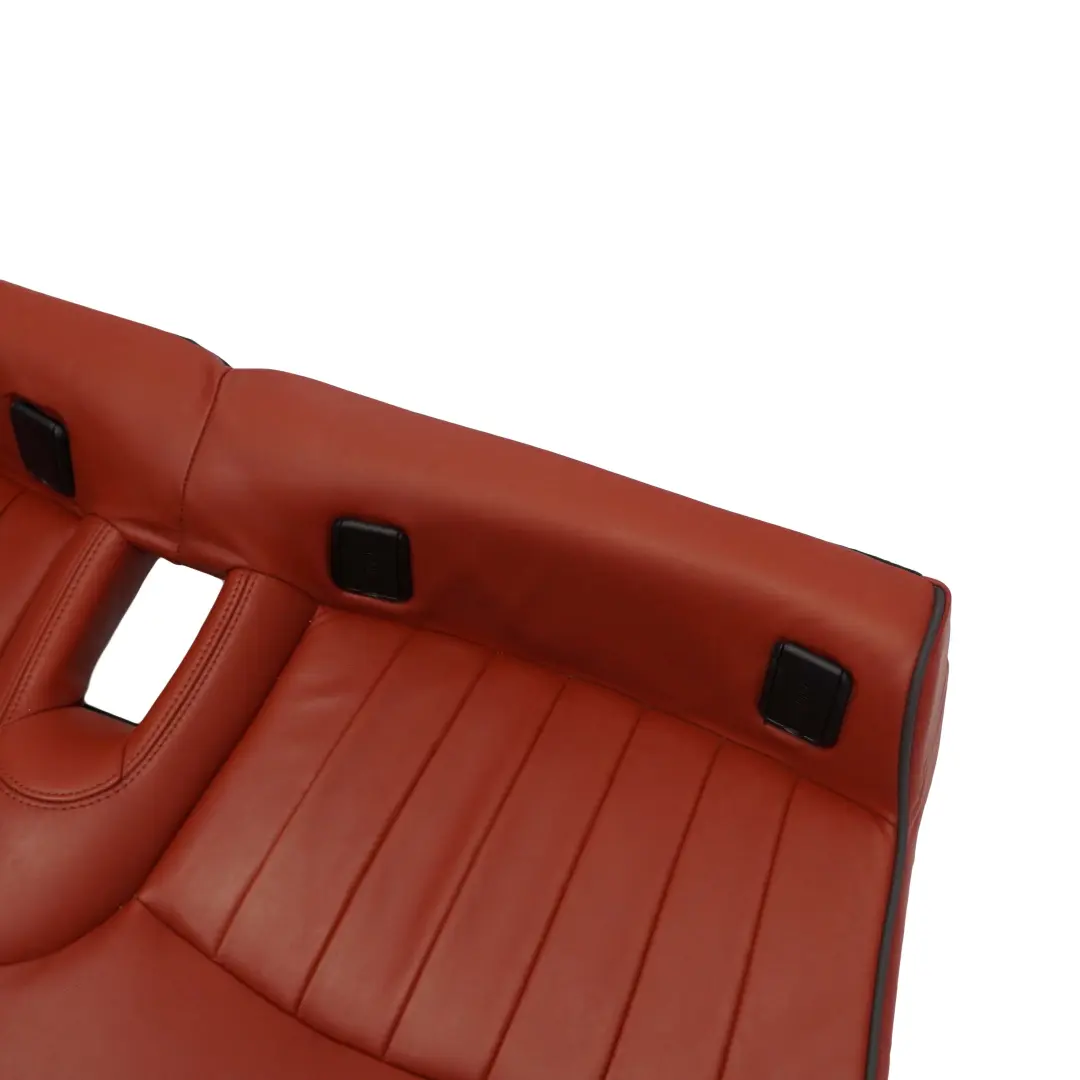 Mini R56 R57 Asiento trasero Banco Sofa Sofa De cuero Salon Rojo madera roja