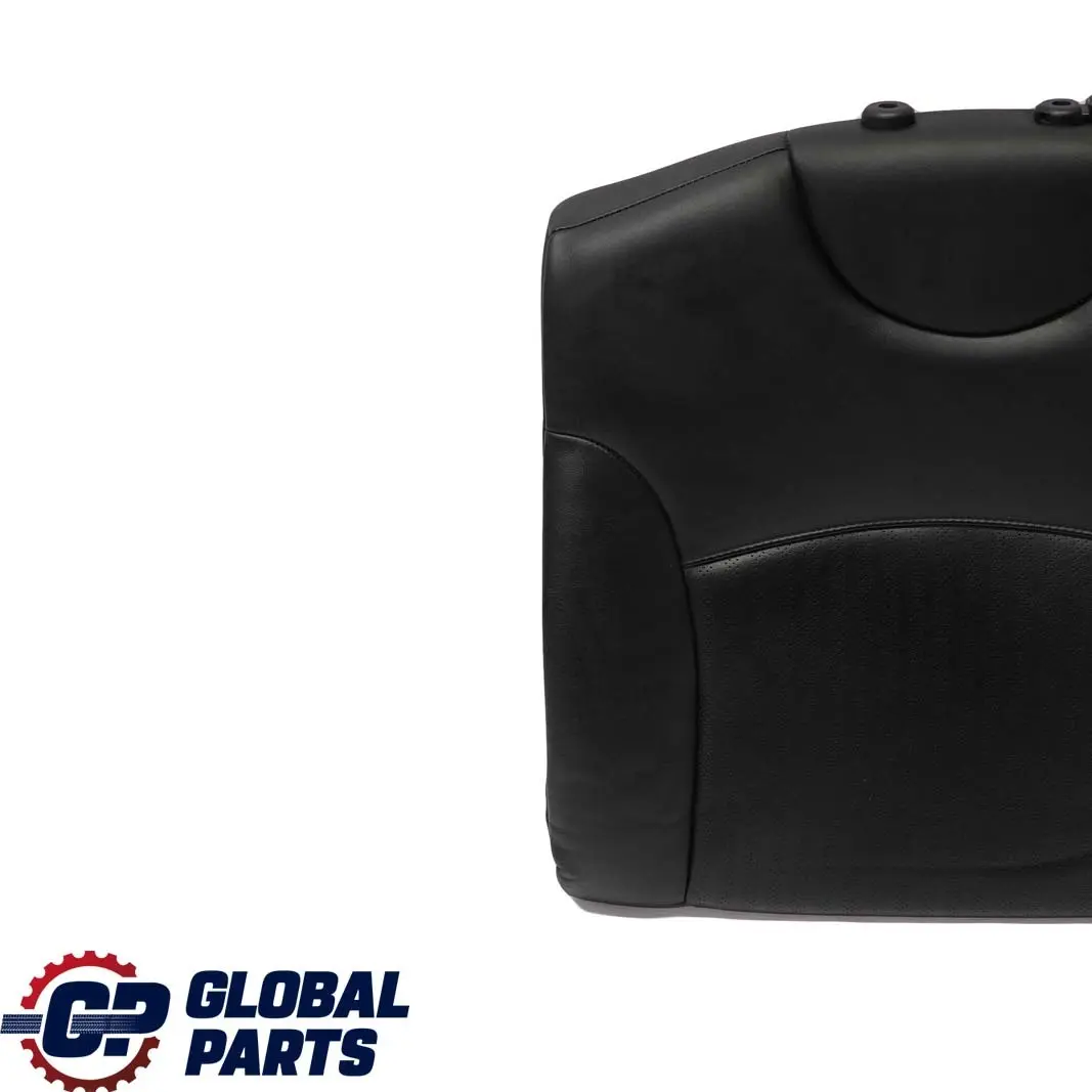 Mini Cooper One R56 Rear Left N/S Seat Backrest Black Leather Punch