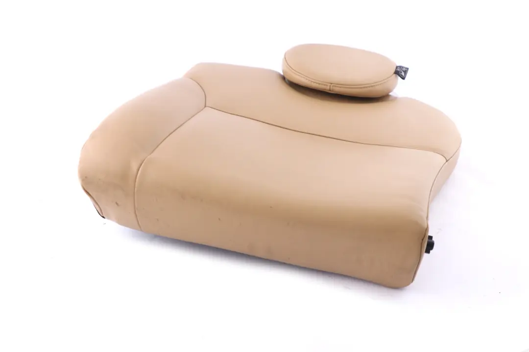 BMW MINI Cooper R55 R56 Rear Left N/S Seat Backrest Leather Beige