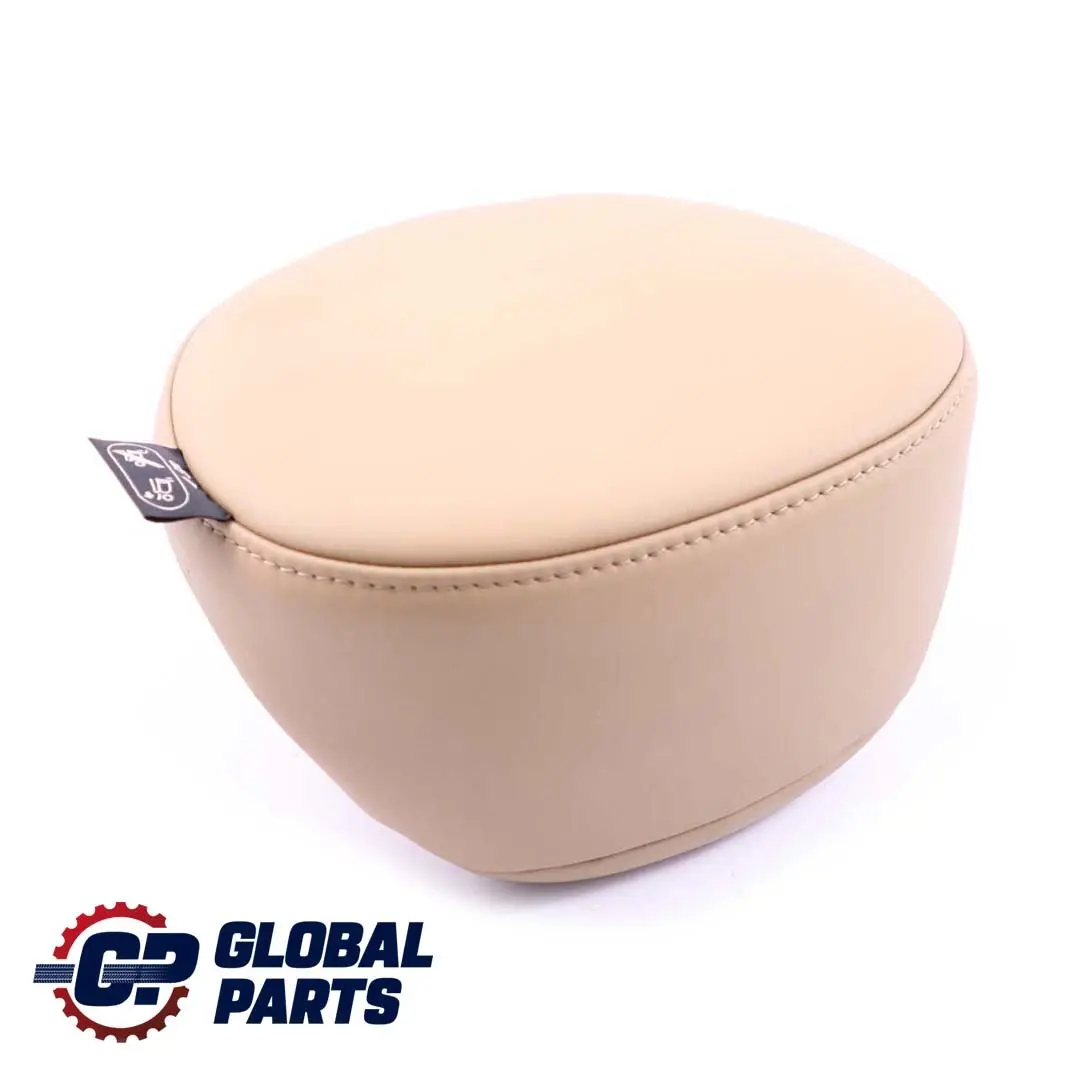 BMW Mini Cooper R55 R56 Rear Seat Left Right N/O/S Beige Leather Headrest