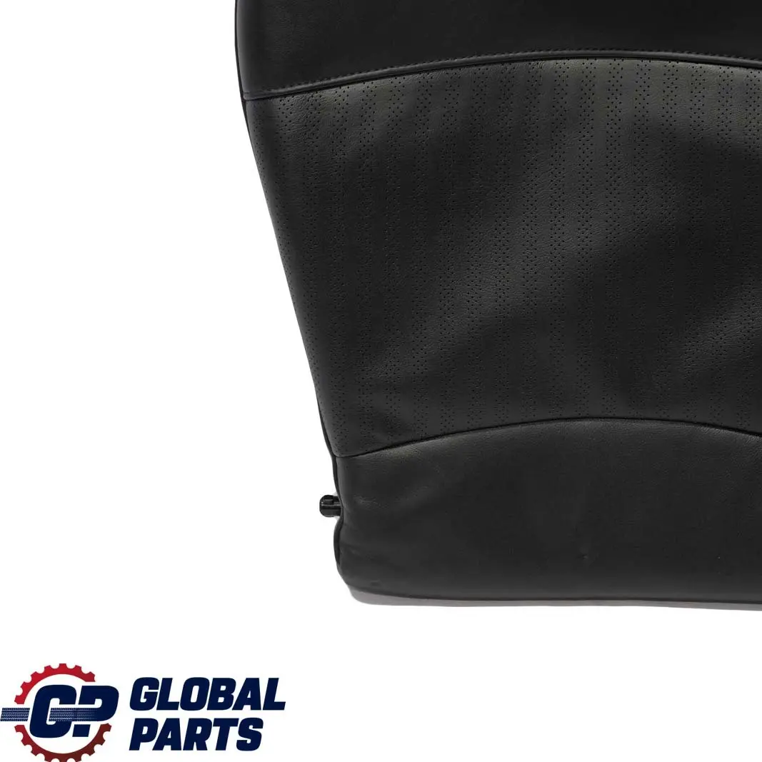 Mini Cooper One R55 Clubman Rear Right O/S Seat Backrest Black Leather Punch