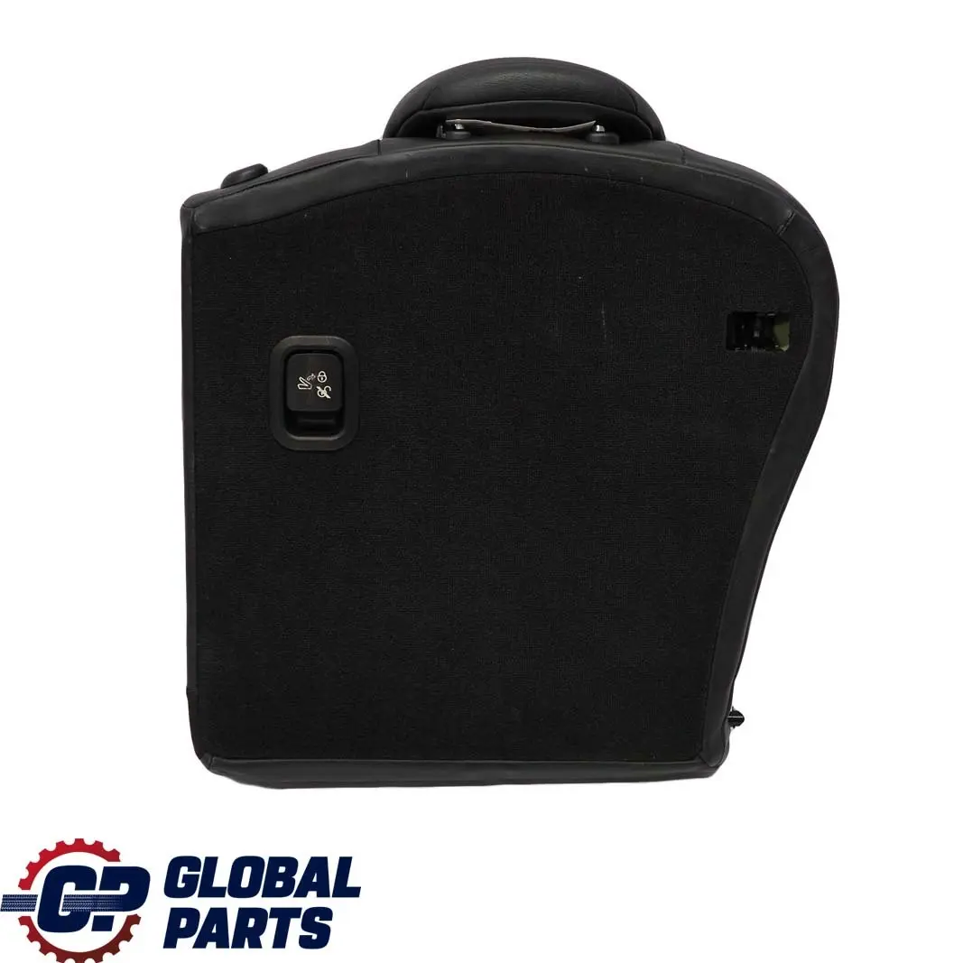 Mini Cooper One R55 Clubman Rear Right O/S Seat Backrest Black Leather Punch
