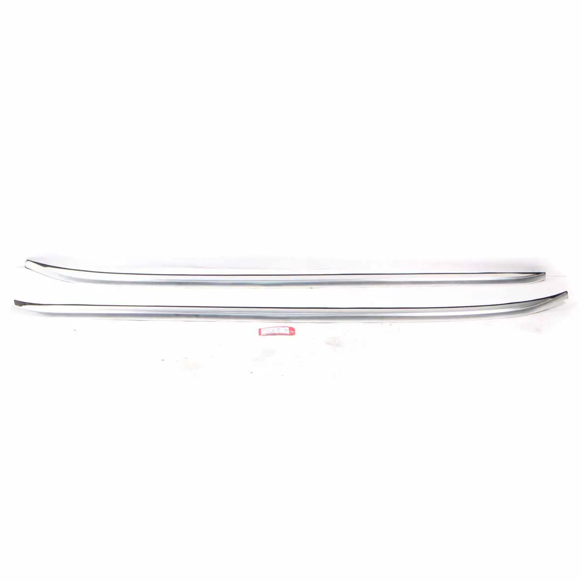 Barandilla de techo BMW F3 F25 Izquierda Derecha Rack Moldura Barra Trim Plata