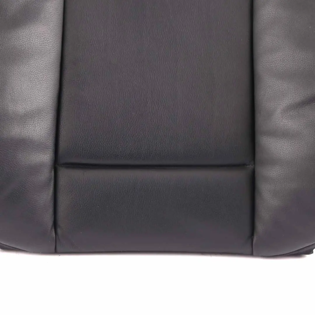 Seat Backrest Cover BMW F07 F10 Front Right O/S Seat Covering Black Leather