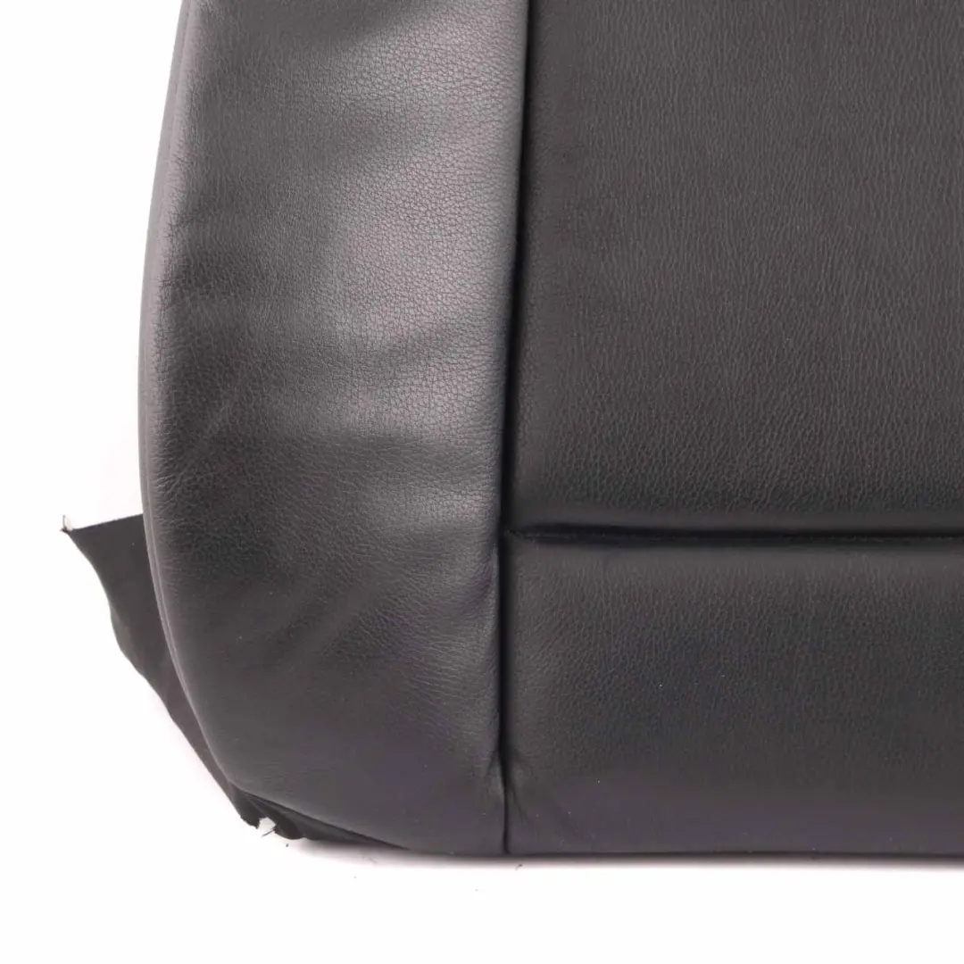 Seat Backrest Cover BMW F07 F10 Front Right O/S Seat Covering Black Leather