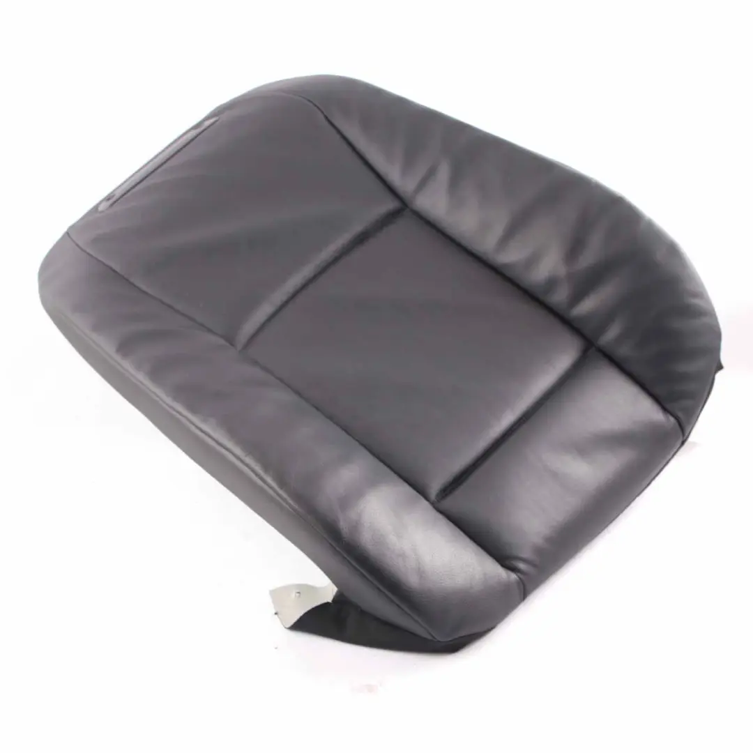 Seat Backrest Cover BMW F07 F10 Front Right O/S Seat Covering Black Leather