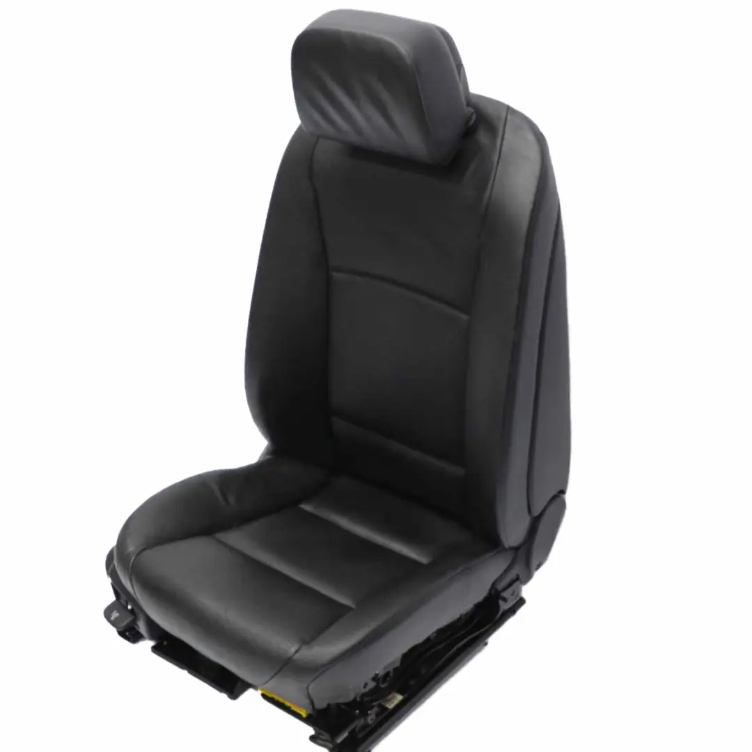 BMW F10 F11 LCI Heated Front Right O/S Seat Leather Dakota Black 