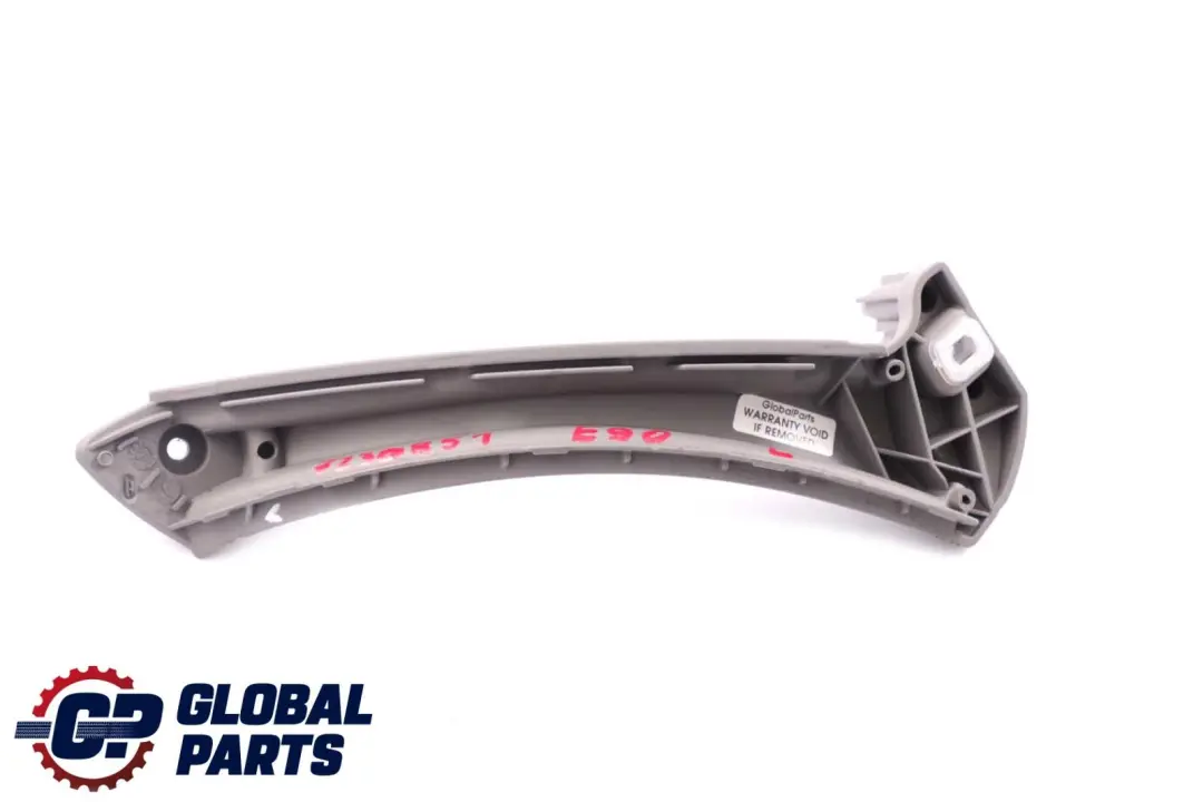 BMW E90 E91 Carrier Support Türverkleidung Pull Griff Trim Links Grau