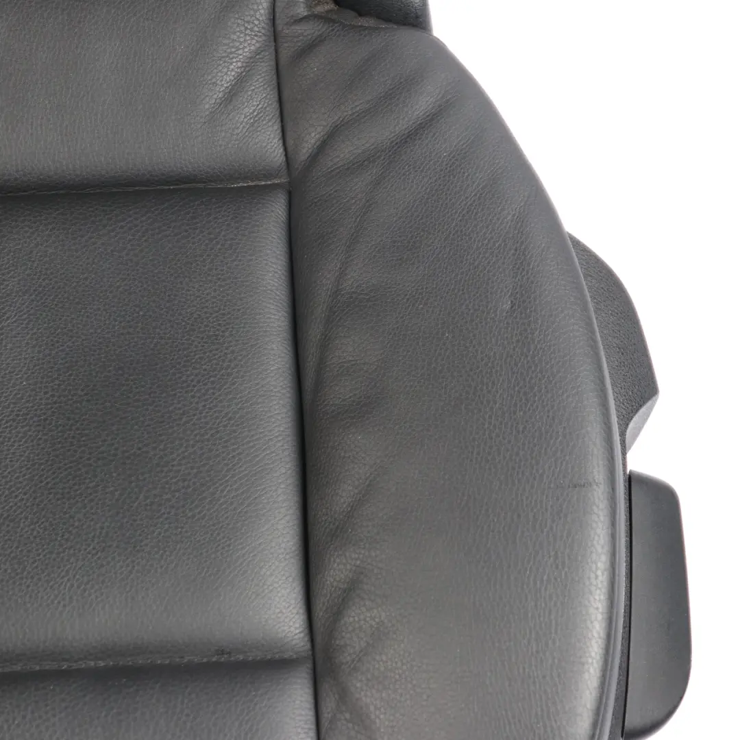 Rear Seat BMW F07 Left N/S Leather Dakota Black Interior Isofix Armrest