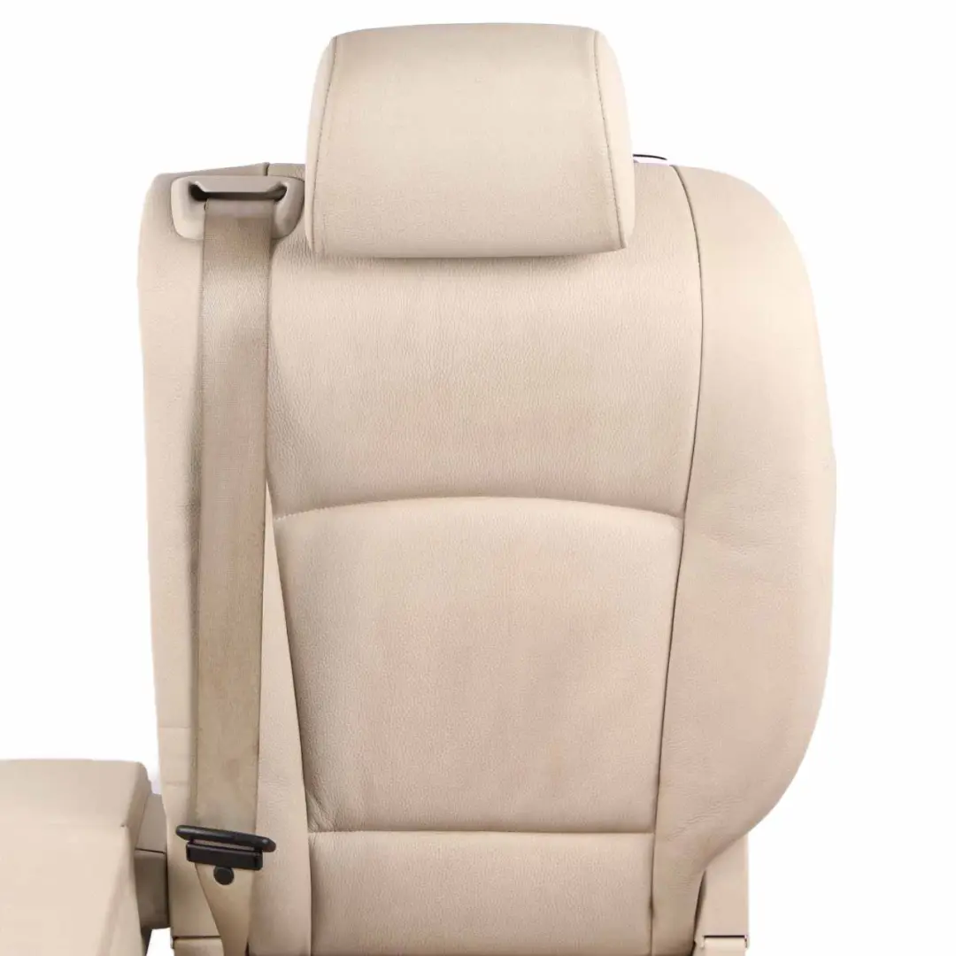 Rear Seat BMW F07 Left N/S Leather Dakota White Interior Isofix Armrest