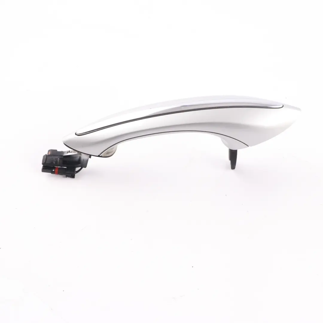 Door Handle BMW F01 F10 Outside Grab Rear Left N/S Titan Silver Metallic - 354