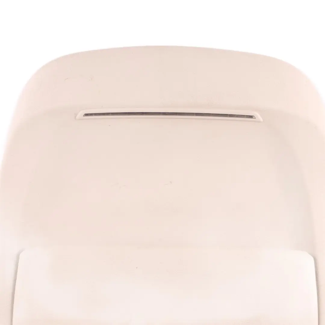 Backrest Cover BMW F01 F07 F10 Front Seat Rear Trim Panel Ivory White 7232140