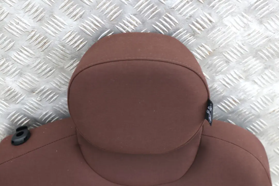 BMW Mini Clubman R55 Rear Left N/S Cloth Leather Seat Backrest Hot Chocolate