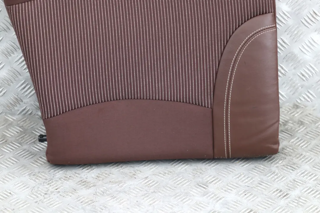 BMW Mini Clubman R55 Rear Right O/S Cloth Leather Seat Backrest Hot Chocolate