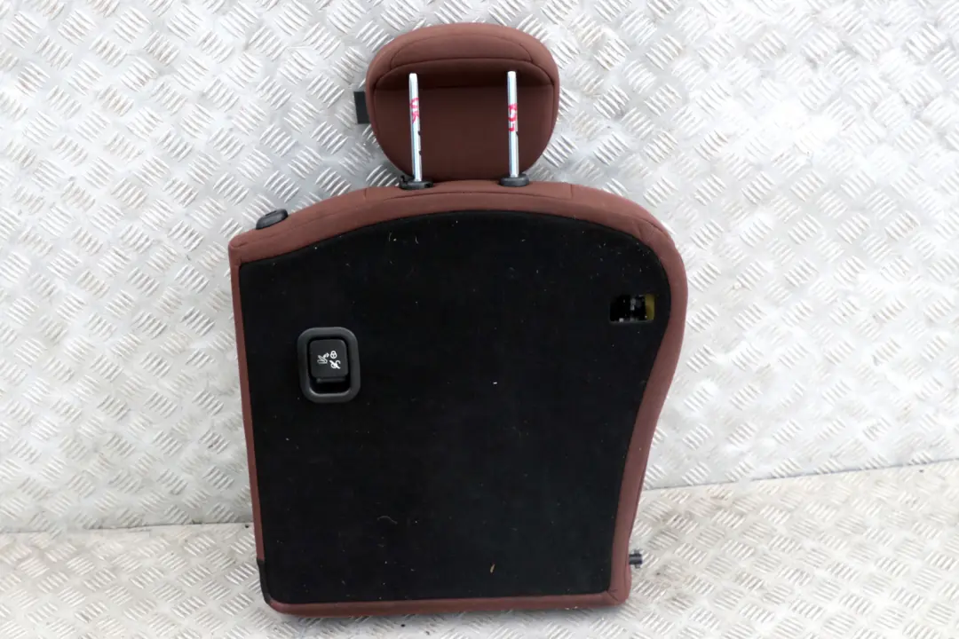 BMW Mini Clubman R55 Rear Right O/S Cloth Leather Seat Backrest Hot Chocolate