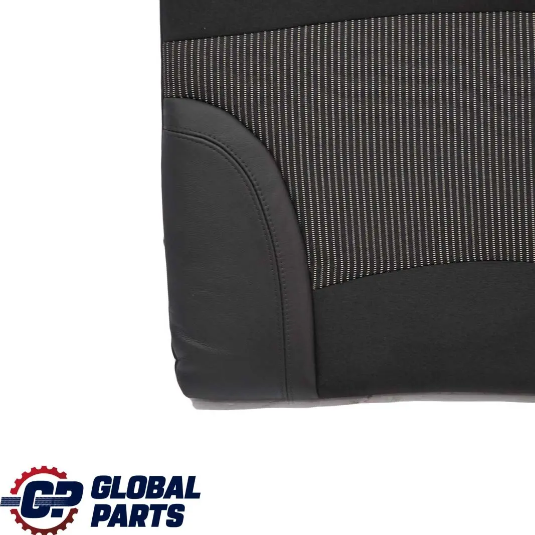 Mini Clubman R55 Rear Left N/S Cloth Leather Seat Cushion Backrest Black
