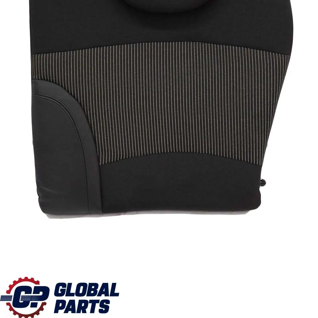 Mini Clubman R55 Rear Left N/S Cloth Leather Seat Cushion Backrest Black