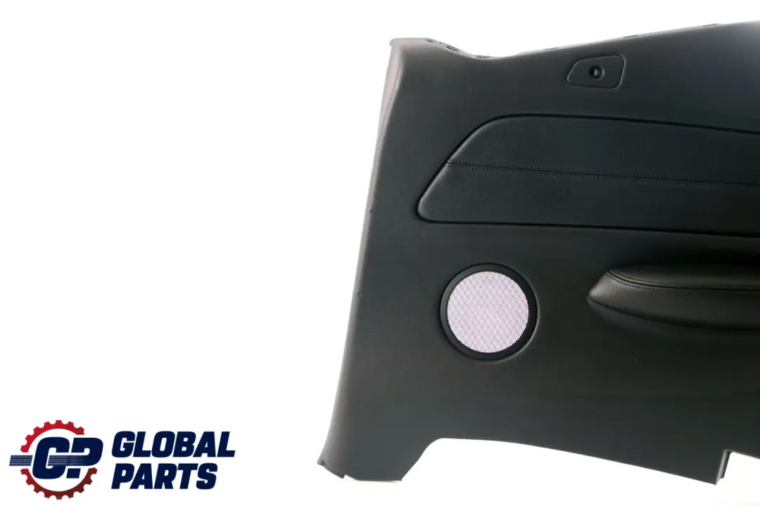 BMW 1 E88 Convertible Rear Right O/S Lateral Trim Panel Leather Boston Black