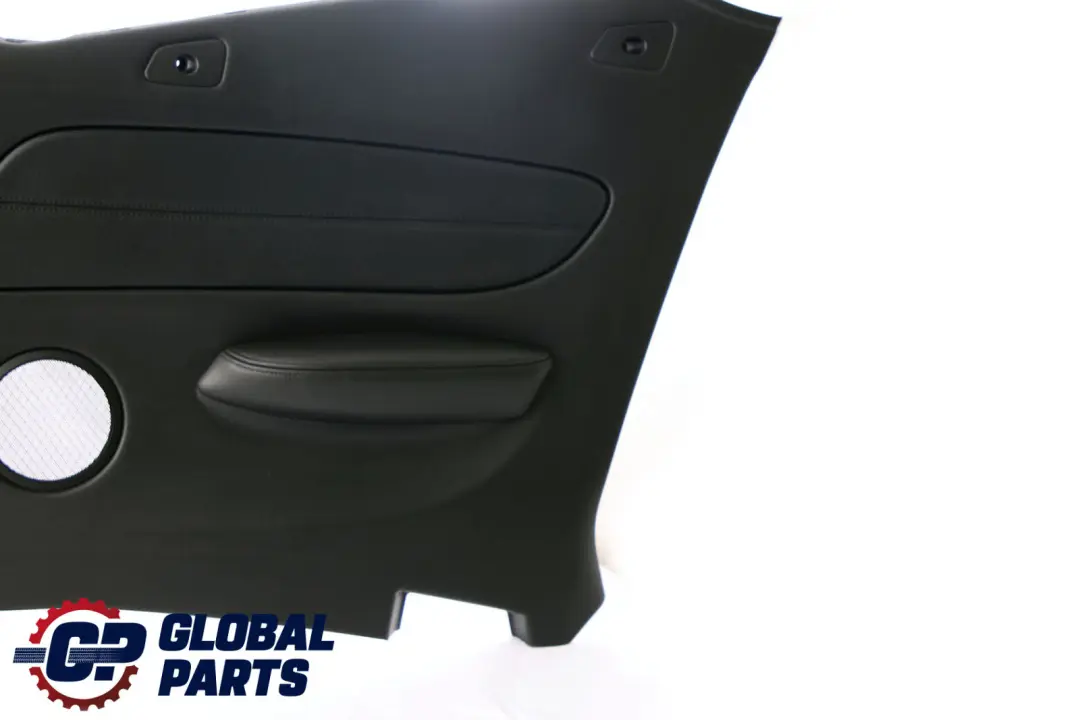 BMW 1 E88 Convertible Rear Right O/S Lateral Trim Panel Leather Boston Black